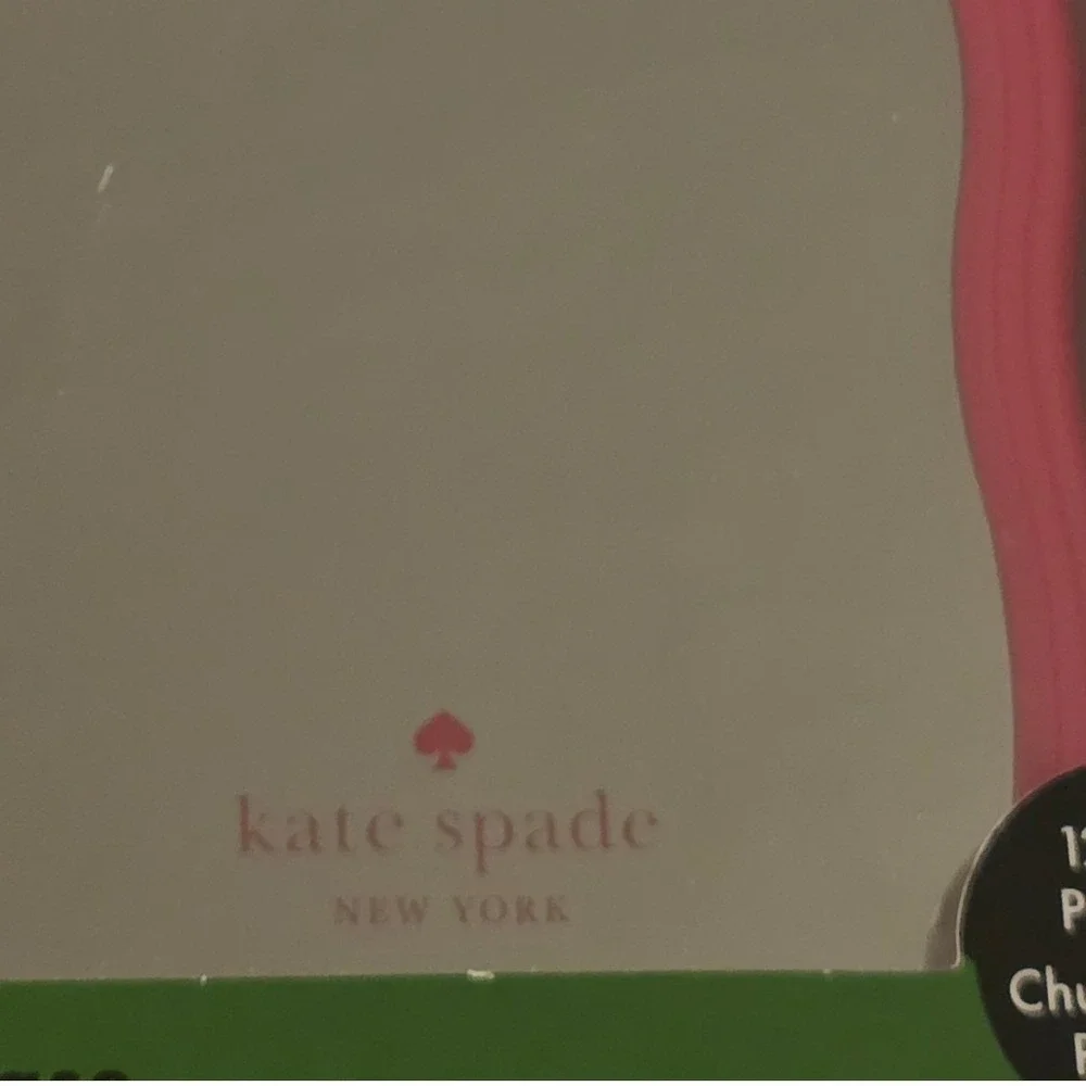 NEW Kate Spade iPhone 16 Pro Max Wavy Case Pink Mirror MagSafe Protective Cover